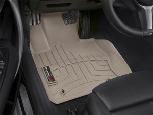 BMW 2 Series Floor Liners - Front - WeatherTech - FloorLiner DigitalFit - Tan - `14-`27
