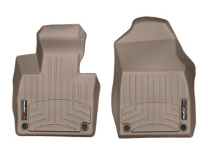 Volvo XC90 FloorLiner - Front - WeatherTech - DigitalFit - Tan - `16-`27