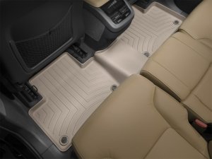 Volvo XC90 FloorLiner - Rear - WeatherTech - DigitalFit - Tan - `21-`24