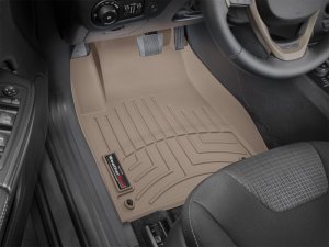 Jeep Cherokee FloorLiner - Front - WeatherTech - DigitalFit - Tan - `15-`27