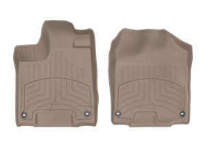 Honda Pilot Floor Mat Set - Front - WeatherTech - FloorLiner HP - Tan - `16-`27 Honda Pilot Floor Mat Set - Front - WeatherTech - FloorLiner HP - Tan - `16-`27
