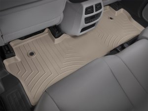 Honda Pilot FloorLiner - Rear - WeatherTech - DigitalFit - Tan - `16-`27