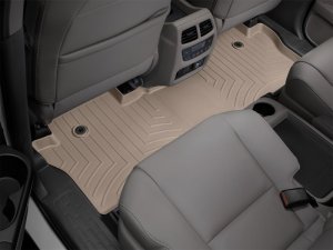 Honda Pilot FloorLiner - Rear - WeatherTech - DigitalFit - Tan - `16-`27