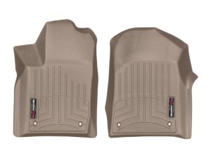 Jeep Grand Cherokee FloorLiner - Front - WeatherTech - DigitalFit - Tan - `15-`27