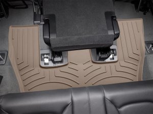 Audi Q7 Floor Mat Set - Rear - WeatherTech - FloorLiner HP - Tan - `17-`25