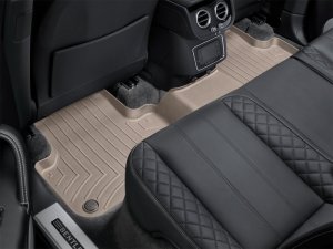 Bentley Bentayga FloorLiner - Rear - WeatherTech - DigitalFit - Tan - `17-`27