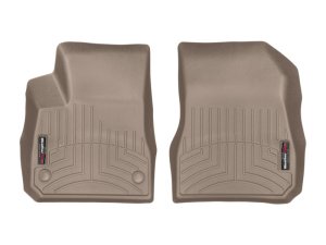 Chevrolet Malibu Floor Mat Set - Front - WeatherTech - DigitalFit - Tan - `16-`27