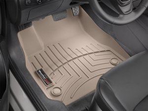 Chevrolet Malibu Floor Mat Set - Front - WeatherTech - DigitalFit - Tan - `16-`27