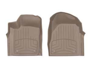 Dodge Durango Floor Mat - Front - WeatherTech - FloorLiner HP - Tan - `16-`27