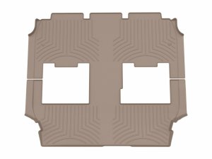 Chrysler Pacifica Floor Mat - Rear - WeatherTech - High Performance (HP) - Tan - `17-`20 Chrysler Pacifica Floor Mat - Rear - WeatherTech - High Performance (HP) - Tan - `17-`20
