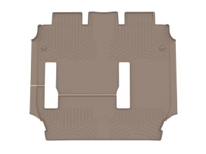 Chrysler Pacifica Floor Mat - Rear + Third Row - WeatherTech - FloorLiner DigitalFit - Tan - `18-`27