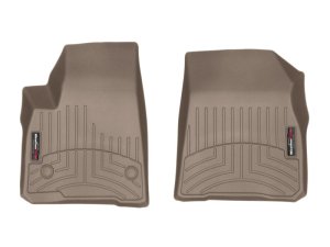 Cadillac XT5 FloorLiner - Front - WeatherTech - DigitalFit - Tan - `17-`27
