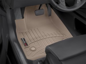 Cadillac XT5 FloorLiner - Front - WeatherTech - DigitalFit - Tan - `17-`27