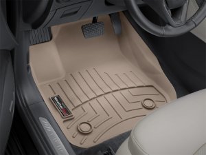 Buick Envision Floor Mat Set - Front - WeatherTech - FloorLiner DigitalFit - Tan - `16-`27