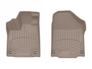 Honda Ridgeline 3D Floor Mat - Front - WeatherTech - FloorLiner HP - Tan - `17-`25