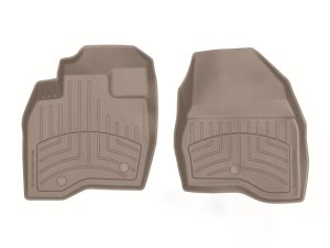 Ford Explorer Floor Mats - Front - WeatherTech - FloorLiner HP - Tan - `17-`27 Ford Explorer Floor Mats - Front - WeatherTech - FloorLiner HP - Tan - `17-`27
