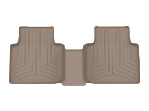 Volkswagen Tiguan Floor Mat Set - Rear - WeatherTech - FloorLiner HP - Tan - `20-`27
