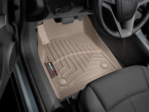 Chevrolet Cruze FloorLiner - Front - WeatherTech - DigitalFit - Tan - `16-`27