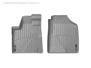 Honda Pilot FloorLiner - Front - WeatherTech - DigitalFit - Grey - 2005