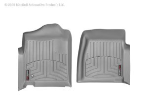 Chevrolet Silverado FloorLiner - Front - WeatherTech - DigitalFit - Grey - `99-`07