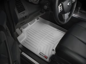 Nissan Murano FloorLiner - Front - WeatherTech - DigitalFit - Grey - `03-`08