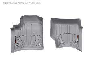 Porsche Cayenne FloorLiner - Front - WeatherTech - DigitalFit - Grey - `04-`10