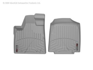 Honda Pilot FloorLiner - Front - WeatherTech - DigitalFit - Grey - `06-`08