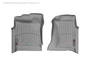 Dodge Durango Floor Liner - Front - WeatherTech - DigitalFit - Grey - `01-`03