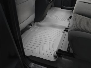 Toyota Tundra CrewMax FloorLiner - Rear - WeatherTech - DigitalFit - Grey - `07-`13
