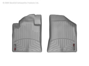 Hyundai Santa Fe FloorLiner - Front - WeatherTech - DigitalFit - Grey - `07-`09