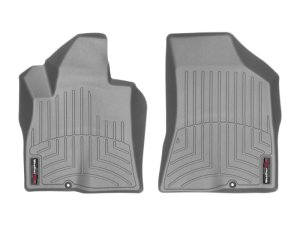 Hyundai Santa Fe FloorLiner - Front - WeatherTech - DigitalFit - Grey - `07-`09