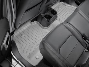 Ford F-550 Floor Mat - Rear - WeatherTech - 3D, FloorLiner HP - Grey - `17-`27