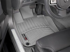 Volvo V90 FloorLiner - Front - WeatherTech - DigitalFit - Grey - `18-`27