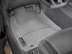 Dodge Challenger FloorLiner - Front - WeatherTech - DigitalFit - Grey - `15-`27
