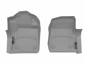 Ford F-250 FloorLiner - Front - WeatherTech - DigitalFit - Grey - `17-`27