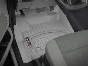 Ford F-450 FloorLiner - Front - WeatherTech - DigitalFit - Grey - `17-`27