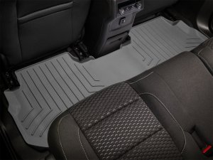 GMC Acadia Floor Mat - Rear - WeatherTech - FloorLiner™ HP - Grey - `17-`27