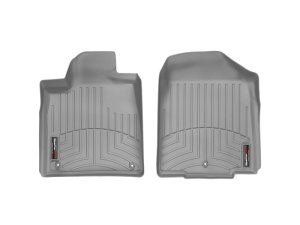 Acura MDX FloorLiner - Front - WeatherTech - DigitalFit - Grey - `07-`13