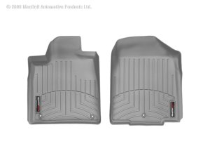 Acura MDX FloorLiner - Front - WeatherTech - DigitalFit - Grey - `07-`13