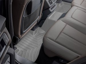 Audi Q5 Floor Mat Set - Rear - WeatherTech - FloorLiner HP - Grey - 2025+