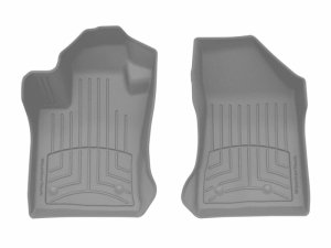 Jeep Compass Floor Mat Set - Front - WeatherTech - FloorLiner HP - Grey - `17-`26 Jeep Compass Floor Mat Set - Front - WeatherTech - FloorLiner HP - Grey - `17-`26