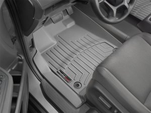 Honda Odyssey FloorLiner - Front - WeatherTech - DigitalFit - Grey - `18-`27