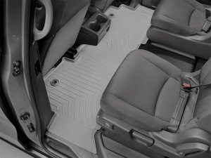 Honda Odyssey FloorLiner - Rear - WeatherTech - DigitalFit - Grey - `18-`27