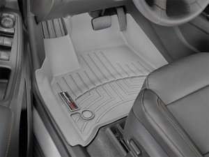 Chevrolet Traverse FloorLiner - Front - WeatherTech - DigitalFit - Grey - `18-`27