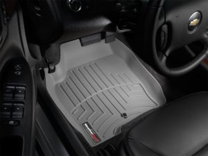 Chevrolet Impala FloorLiner - Front - WeatherTech - DigitalFit - Grey - `06-`13