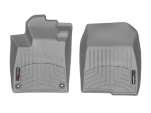 Honda Accord FloorLiner - Front - WeatherTech - DigitalFit - Grey - `18-`27