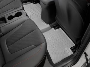 Hyundai Veloster FloorLiner - Rear - WeatherTech - DigitalFit - Grey - `19-`27