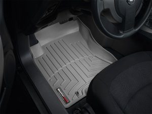 Nissan Rogue FloorLiner - Front - WeatherTech - DigitalFit - Grey - `08-`13