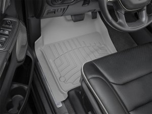 RAM 1500 Floor Mat - Front - WeatherTech - FloorLiner HP - Grey - `19-`27