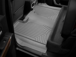 Chevrolet Silverado 1500 Floor Mat - Rear - WeatherTech - FloorLiner HP - Grey - `19-`27